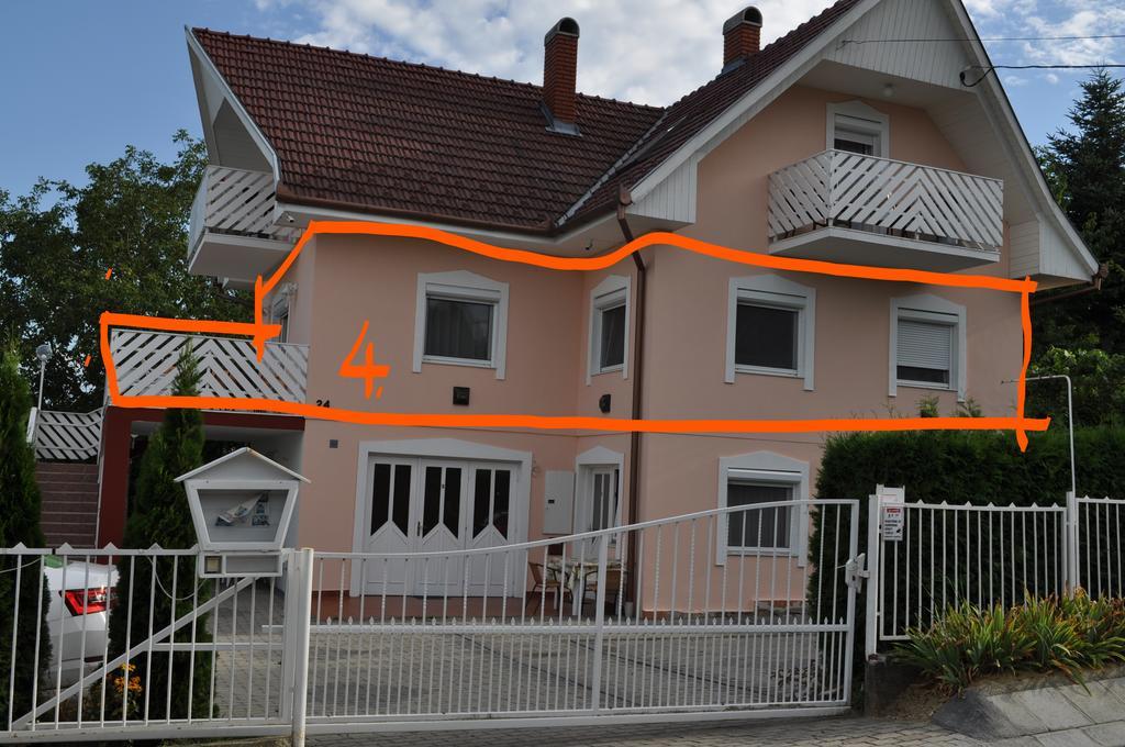 Ferienwohnung Gitta Apartmanhaz Zalakaros Exterior foto